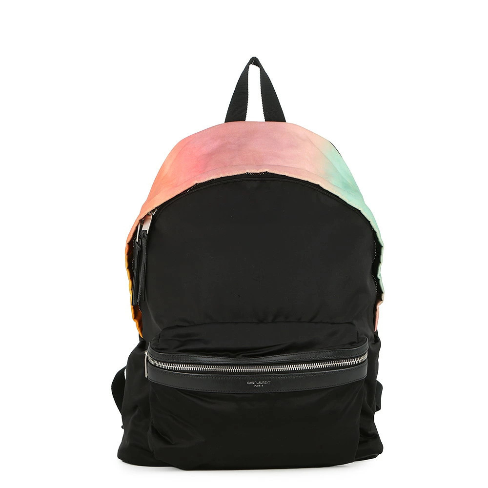 Saint Laurent Paris City Backpack Black Bag